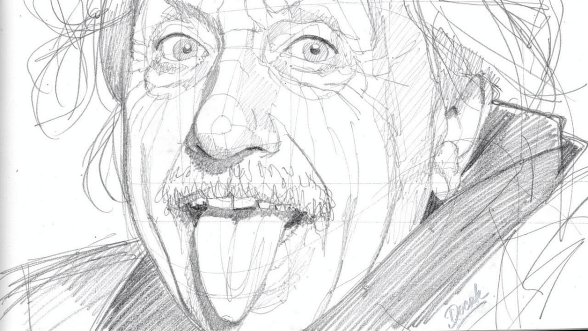 Einstein'ın saçları tıraş olmuş ha? Bi kez daha fizik kanunlarını bozmuş